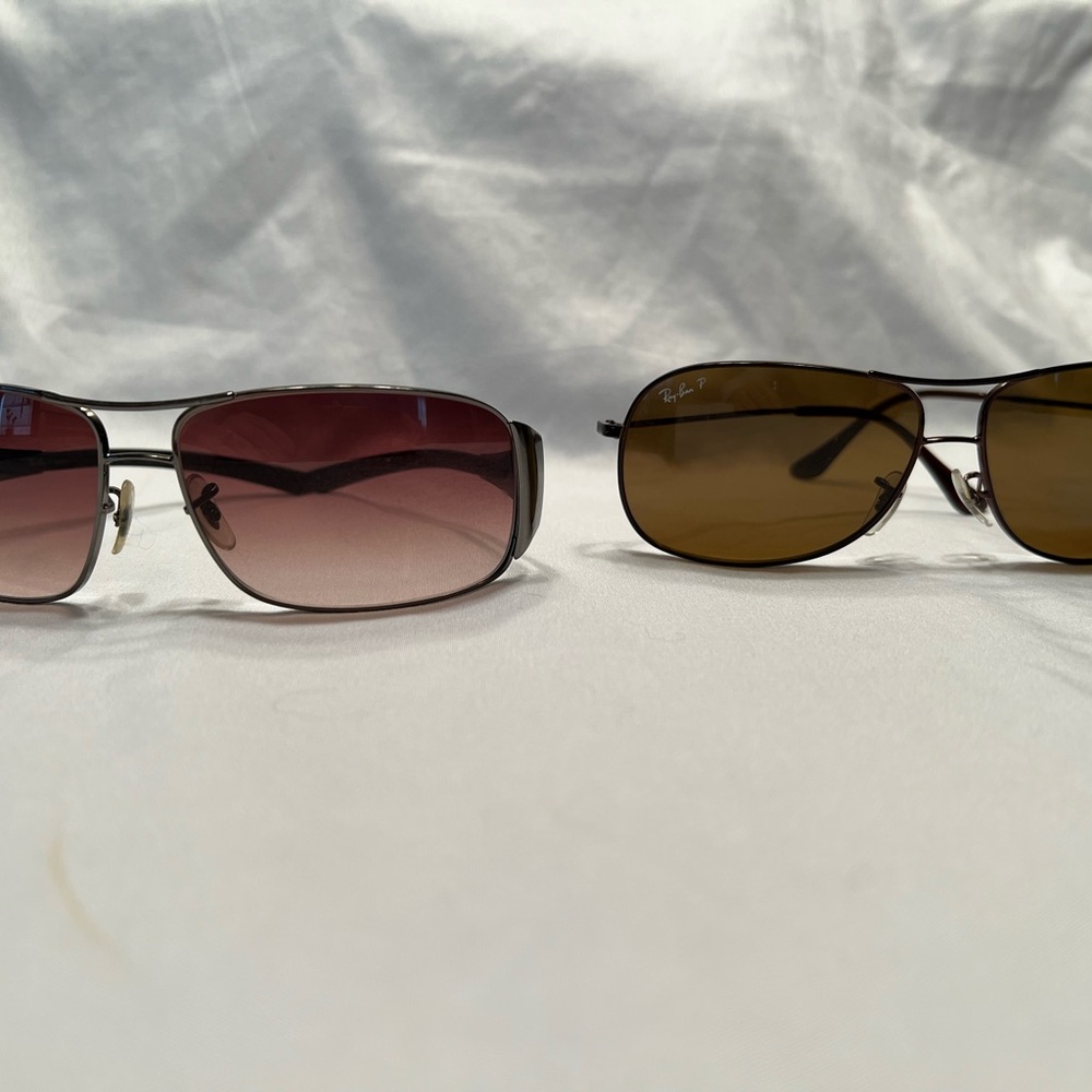 Ray-Ban Sunglasses Set - Black and Brown